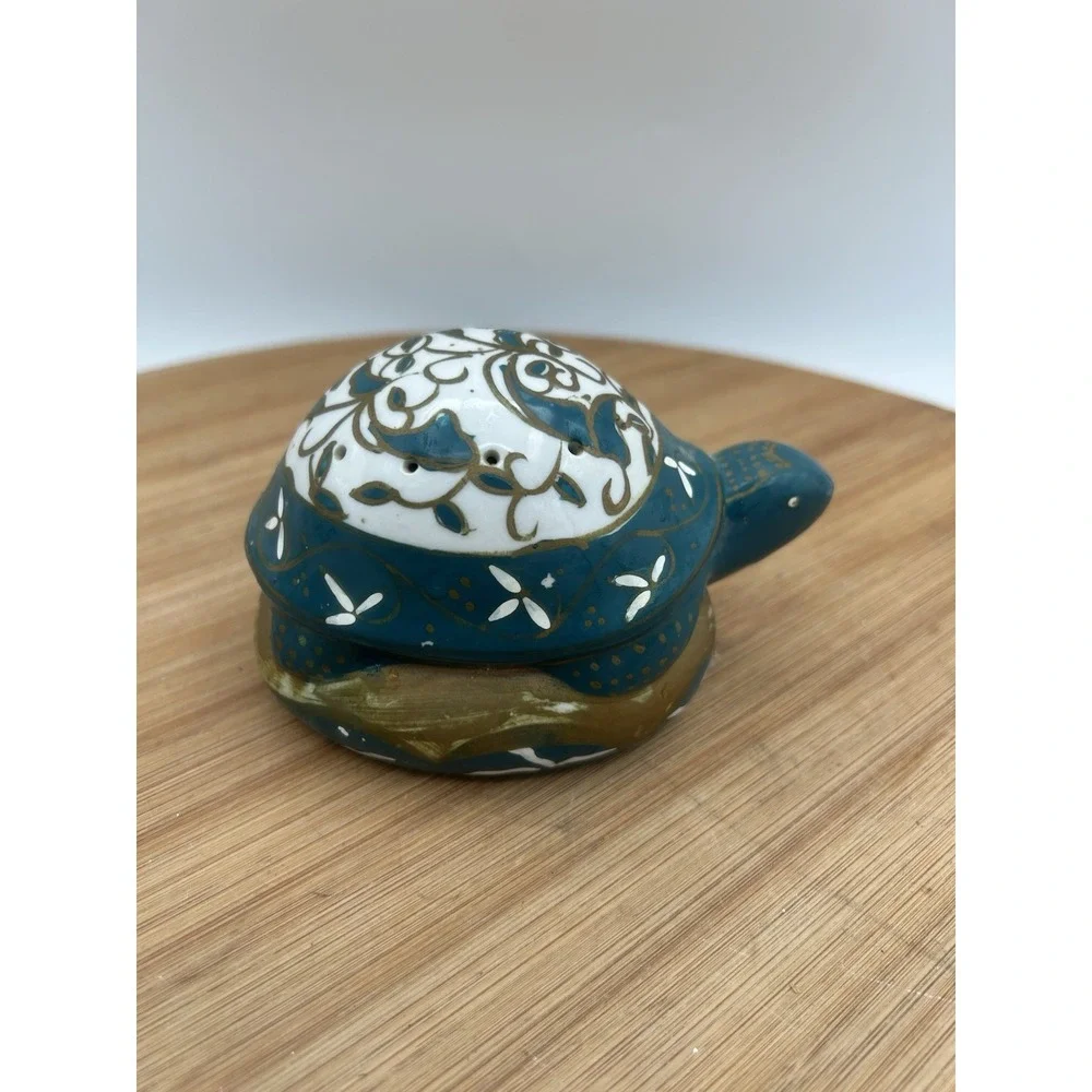 Elizabeth Arden 1991‎ Turtle Porcelain Shaker Royal Forest Treasures